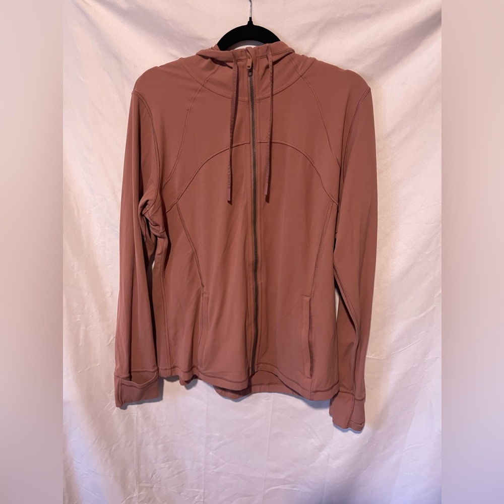 Pink Hooded lululemon Define Jacket sz 18